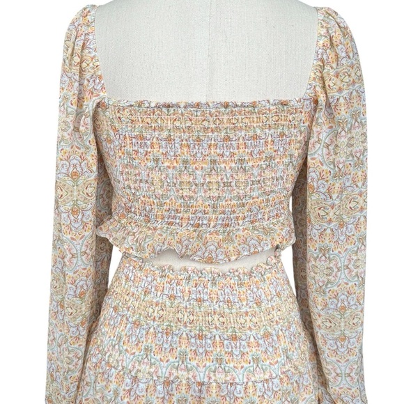 Show Me Your Mumu Set Stevie’s Paisley Rivington Top & Sadie Convertible Skirt S - Picture 11 of 13